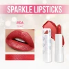 Atomic Kitten 6-color Star Glitter Moisturizing Cream Micro-gloss Lip gloss with long-lasting waterproof and smooth effect Specification image